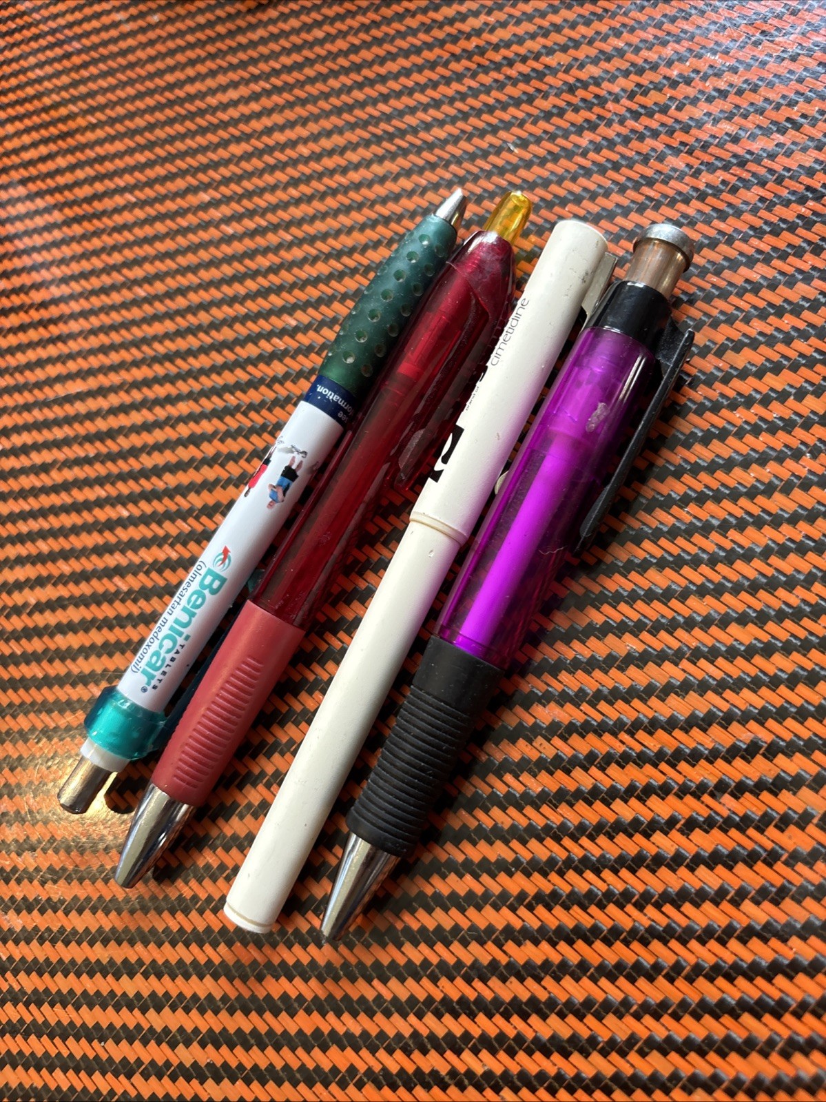 PHARMACEUTICAL DRUG REP PEN X4 COLLECTIBLE Benicar, Adovart, Actos, Tagamet