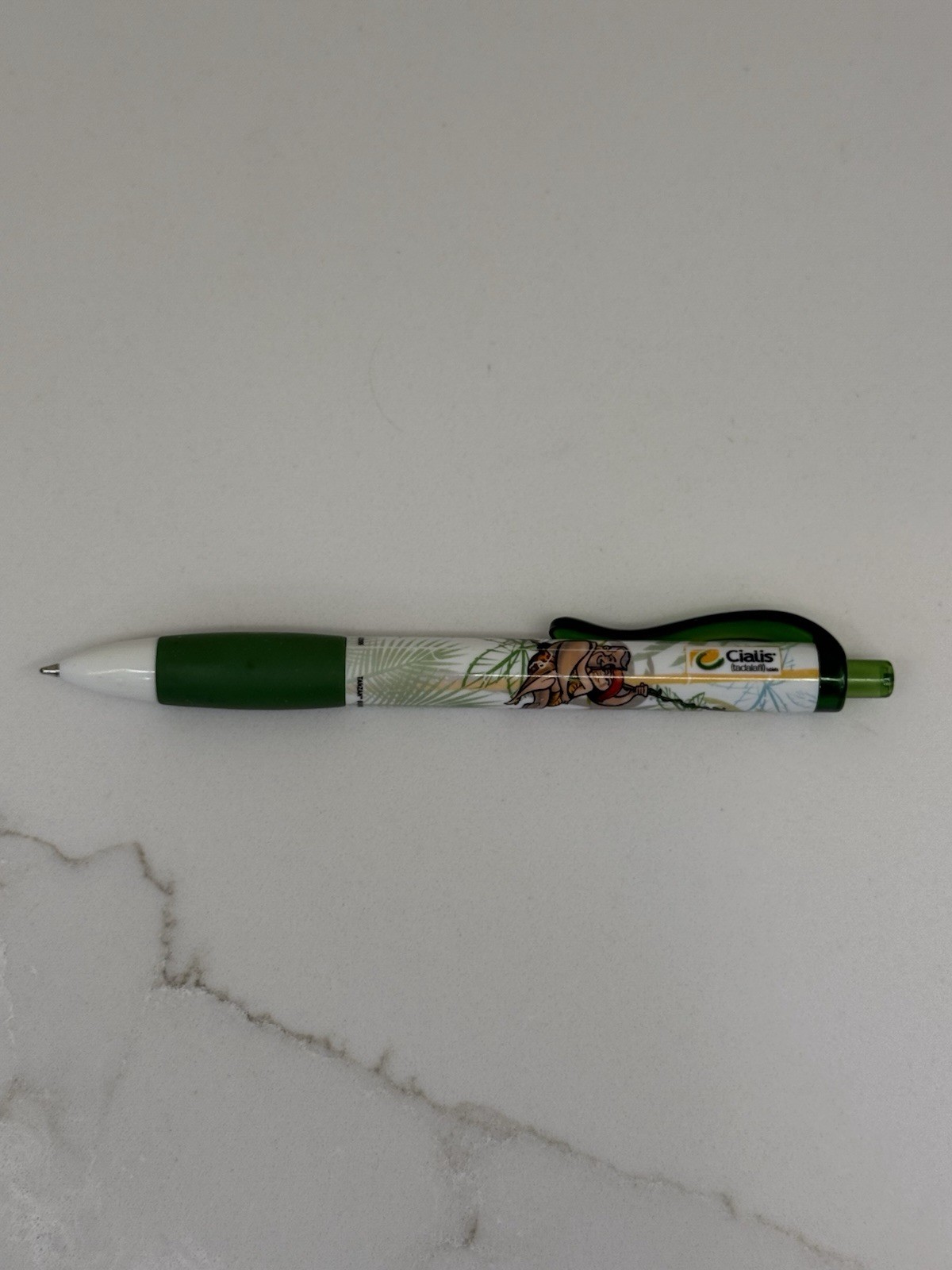 Cialis Tarzan & Jane Drug Rep Pharmaceutical Rare Collectible Promo Pen