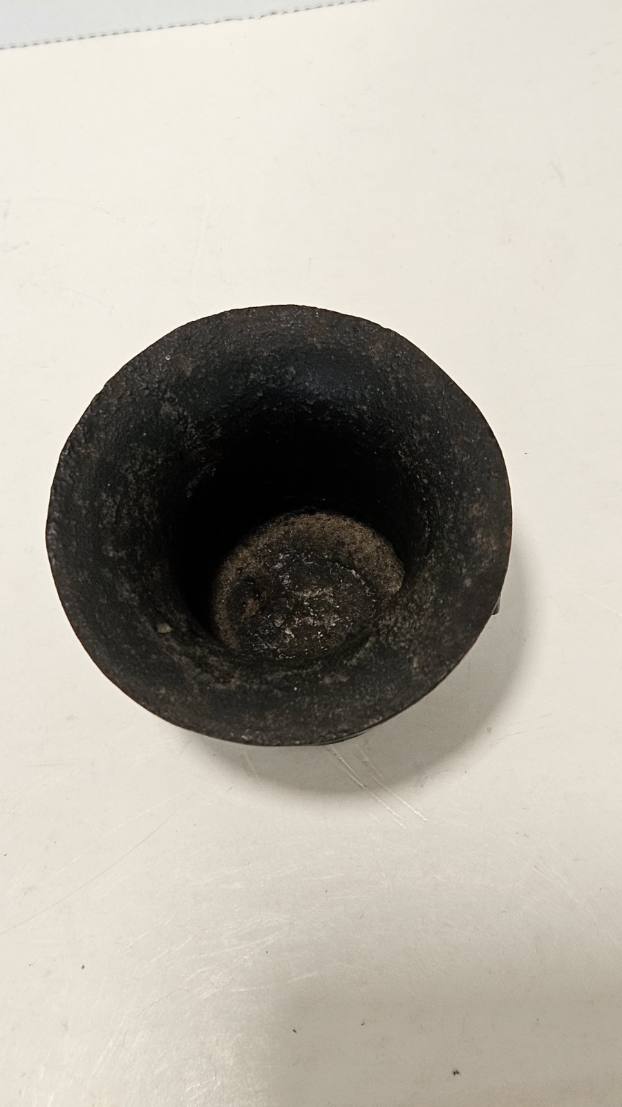 Rare Vtg. Rarical Tablets Cast Iron Pharmacy Advertising Mortar and Pestle