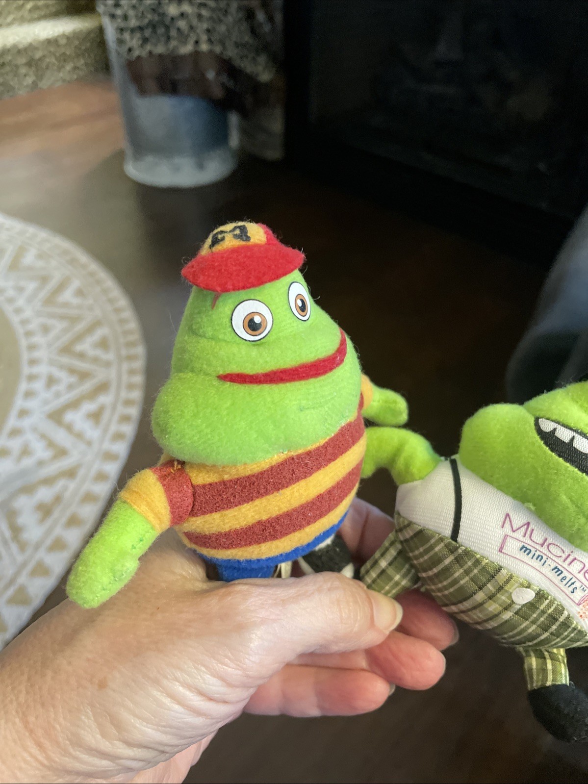Mucinex Mr Mucas Mini Melts Green Toy Pharma Drug Rep Promo Ad Marketing Vtg Set