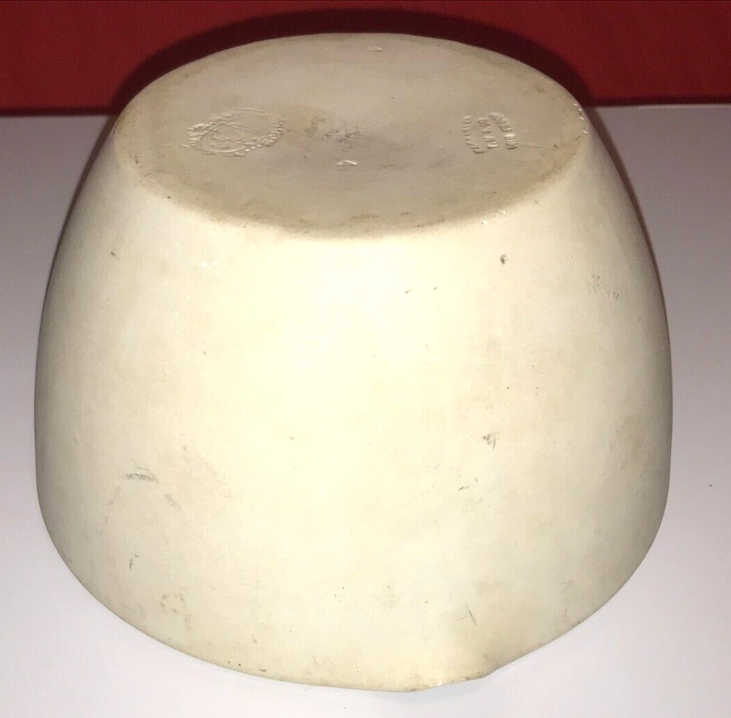 ANTIQUE PHARMACY MORTAR WITH PESTLE THOMAS MADDOCK & SONS T.M.S. ACID PROOF .