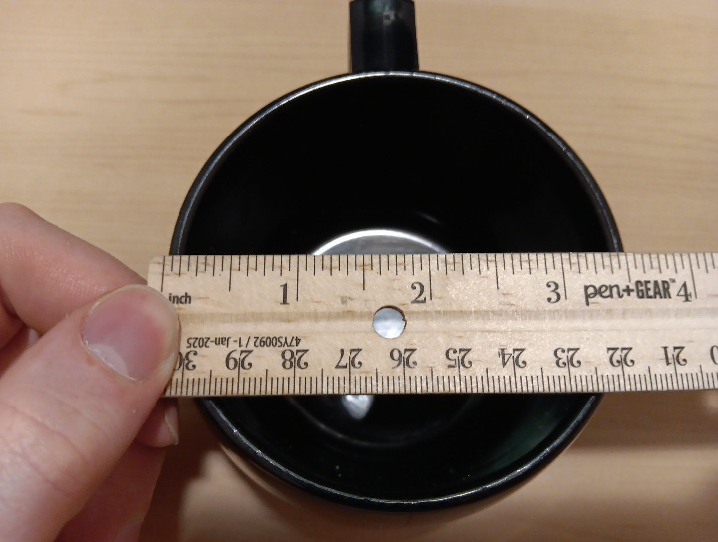 Vintage Vanceril Inhaler Drug Rep Advetising Promotional Black Plastic Mug
