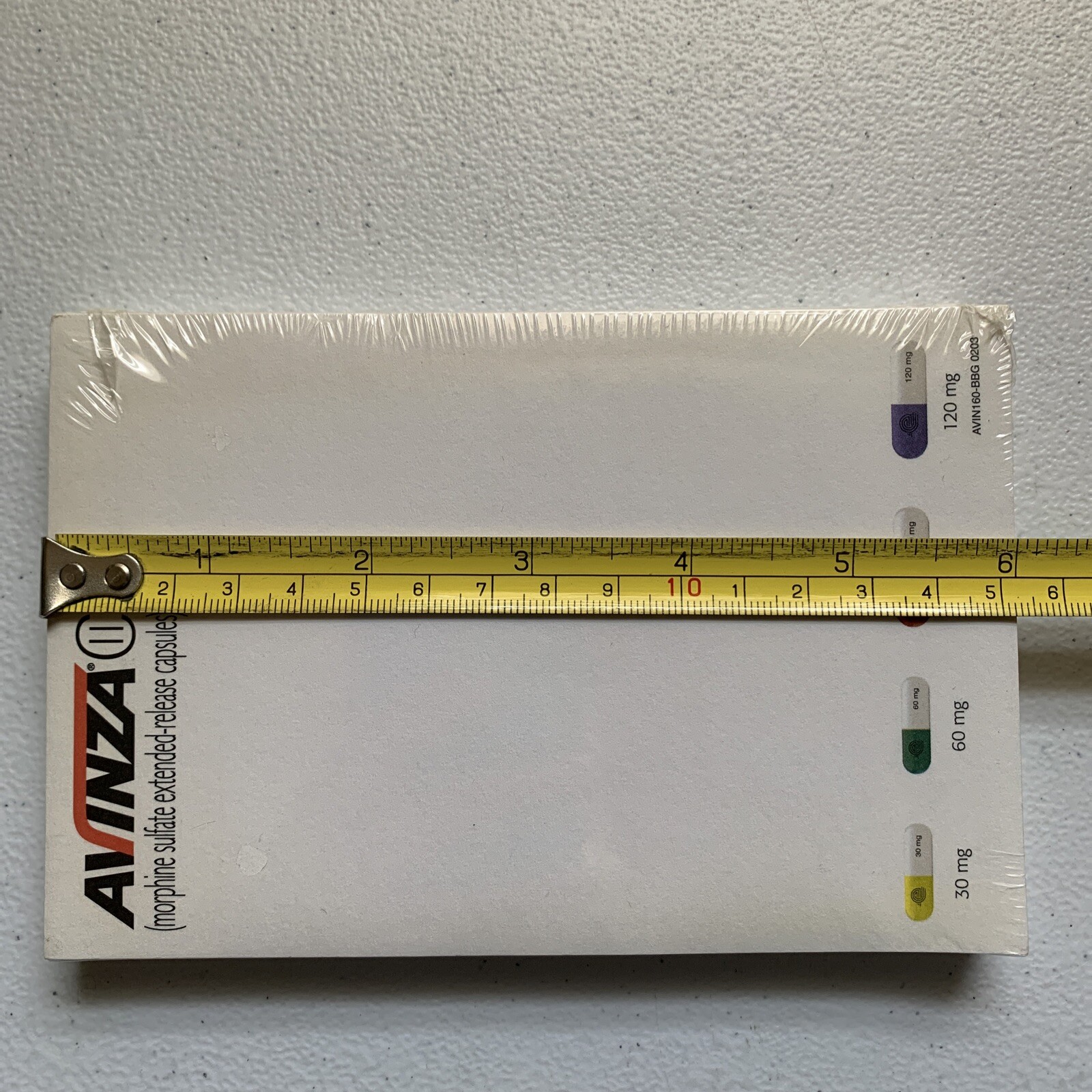 Avinza Capsule Pharmaceutical Rep Notepad Sealed 5 pack NEW Advertising