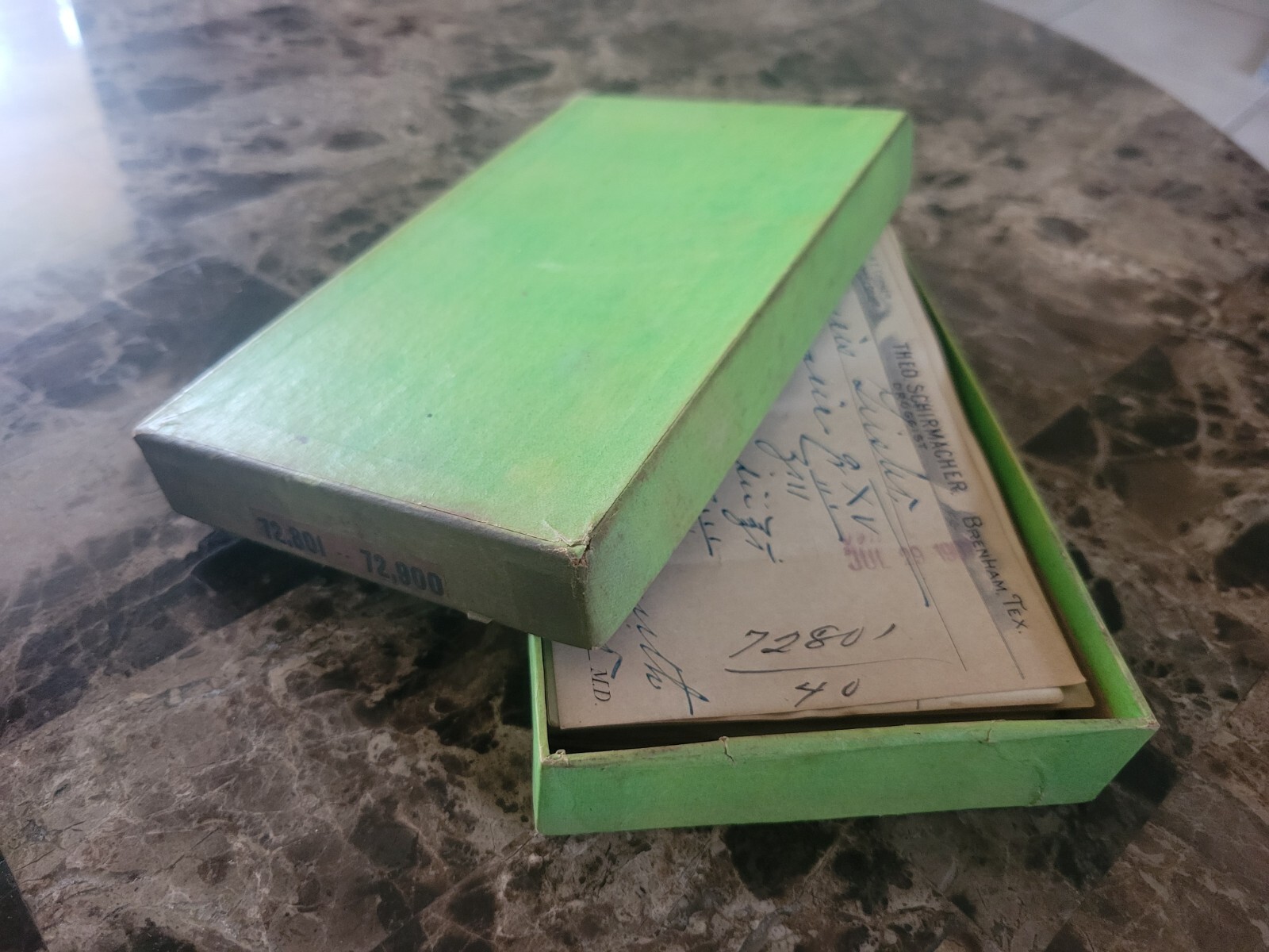 99 serially numbered antique prescriptions (1907) – OPIUM, PAPINE & CODEINE