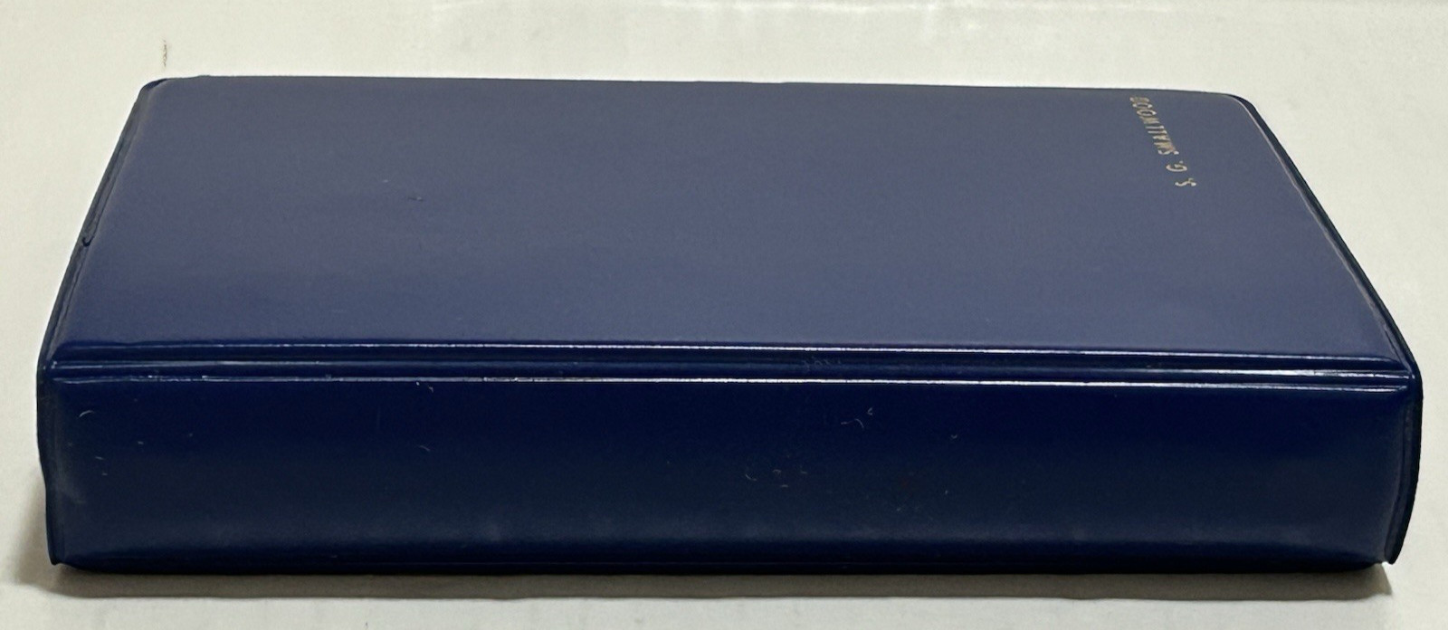 Vintage 1979 Pharmacy Medicine Pocket Notebook Binder- Burrough’s Wellcome Co.