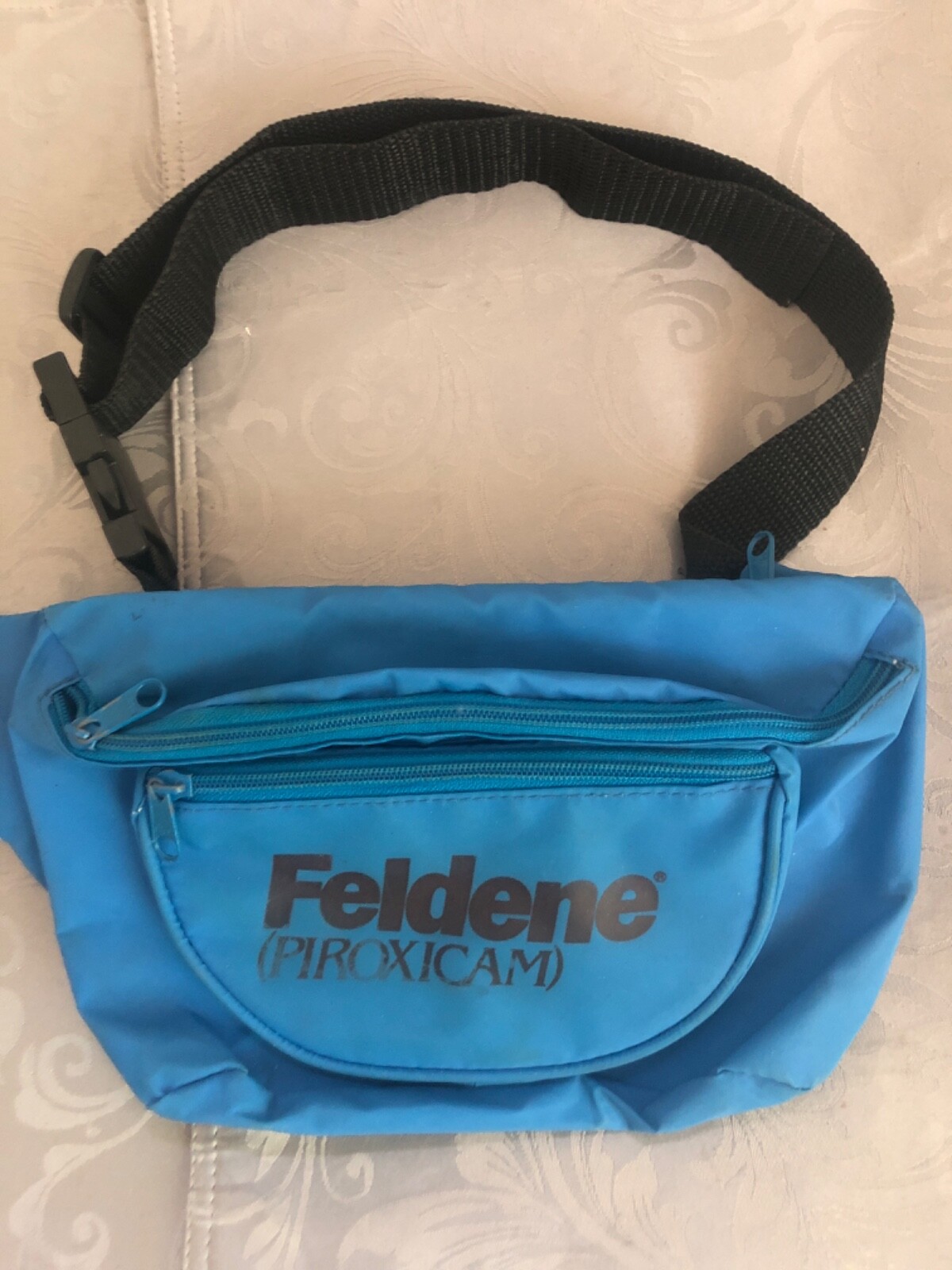 pharmaceutical drug rep FELDENE blue Fanny pack