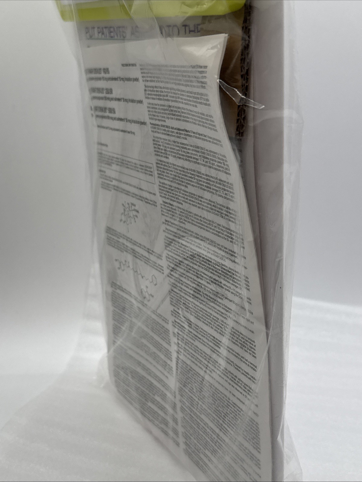 Vintage 2005 Advair Pharmaceuticals 16” Clipboard Drug Rep Promotional Sealed