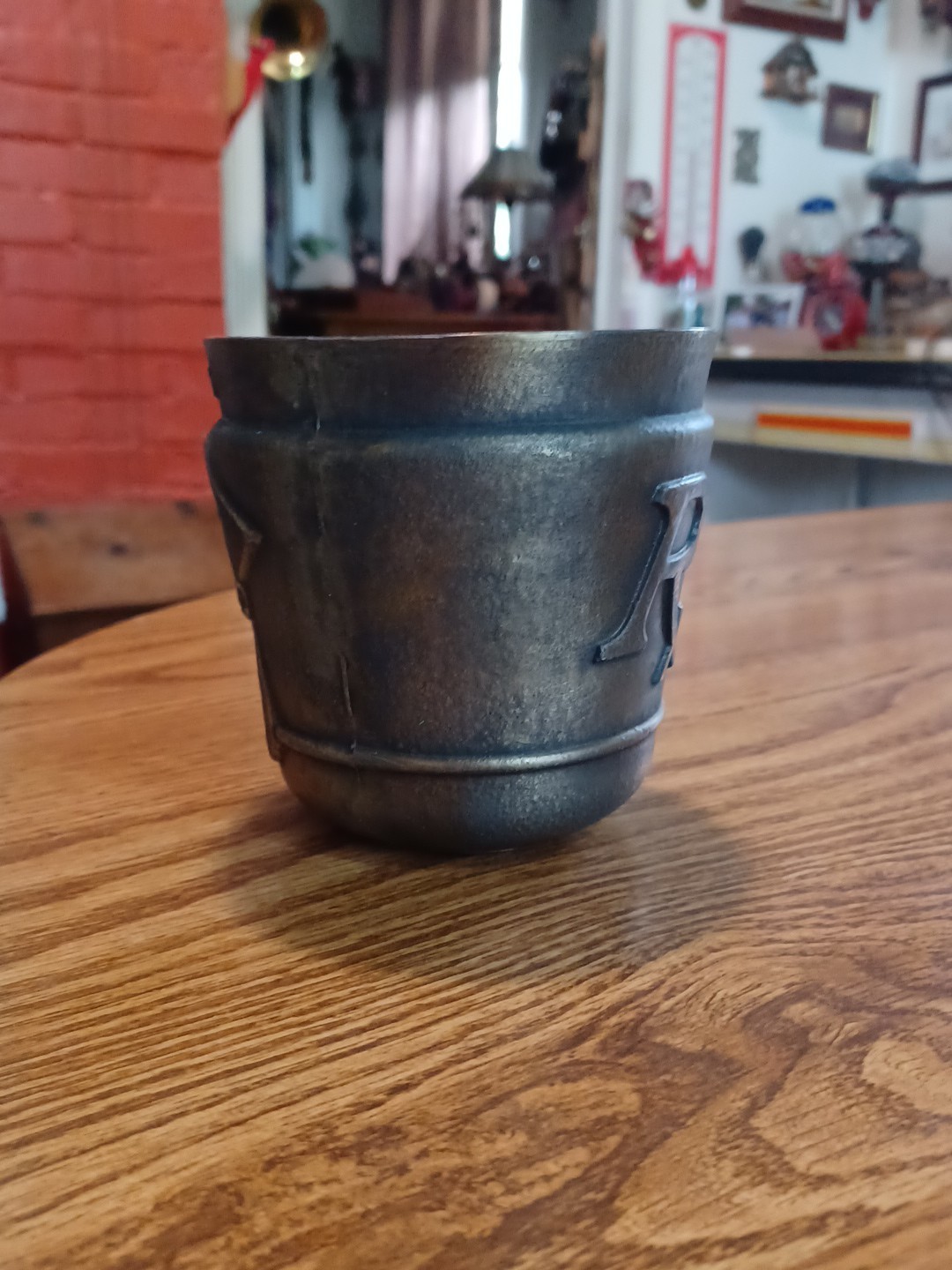 Vintage Pharmacy Class 1990 Mortar & Pestle Rx Secundum Artem Schering