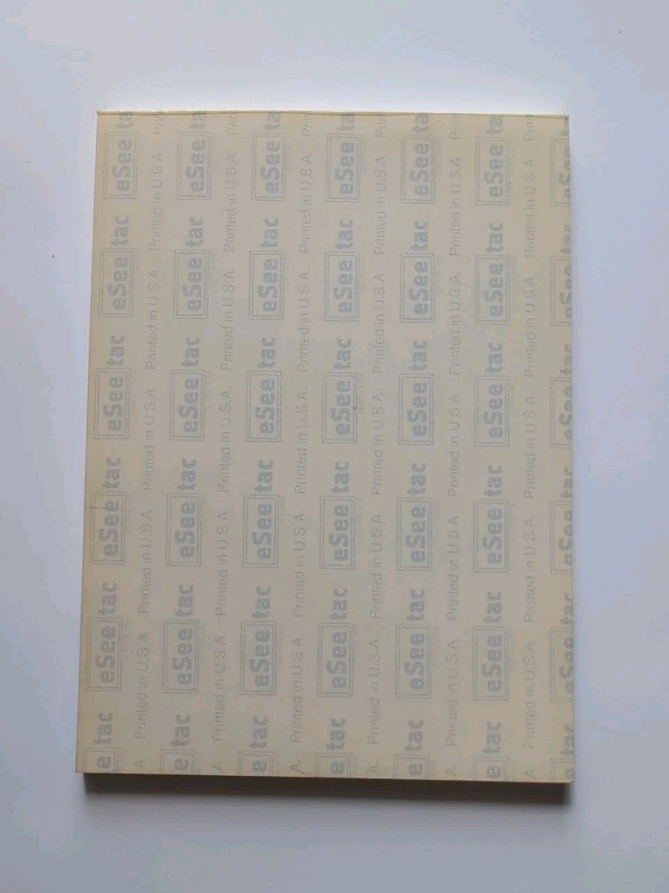 Vintage Zantac Glaxo Lined Notepad 4″ X 5.5″ Prescribing Info Included