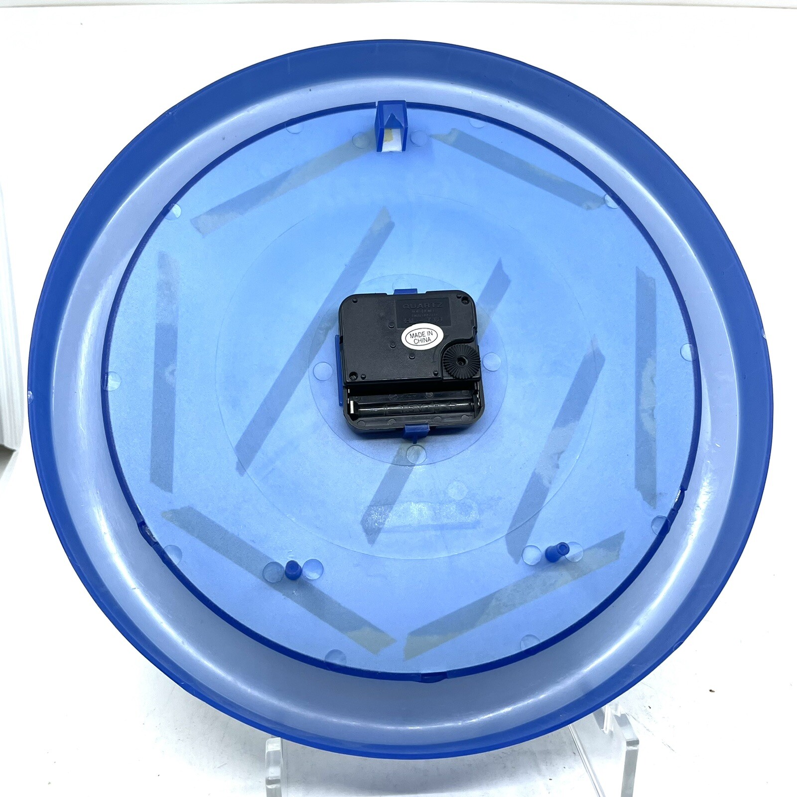 Blue VOLMAX CLOCK Drug Rep Advertising Promo Giveaway 12″ Tested/Works-HTF