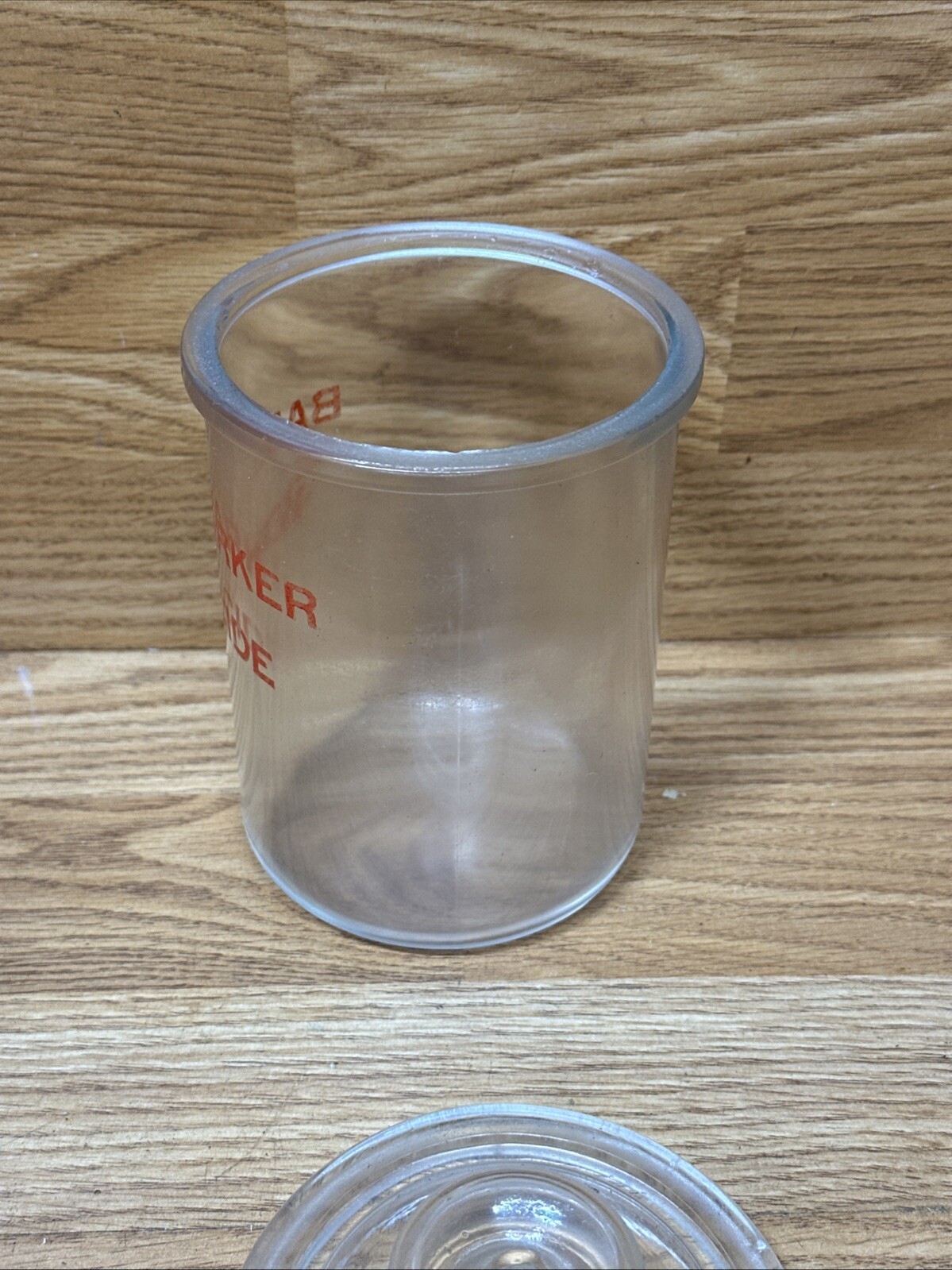 Vintage RARE Bard-Parker Germicide Glass Jar Medical 6” Early 1900’s