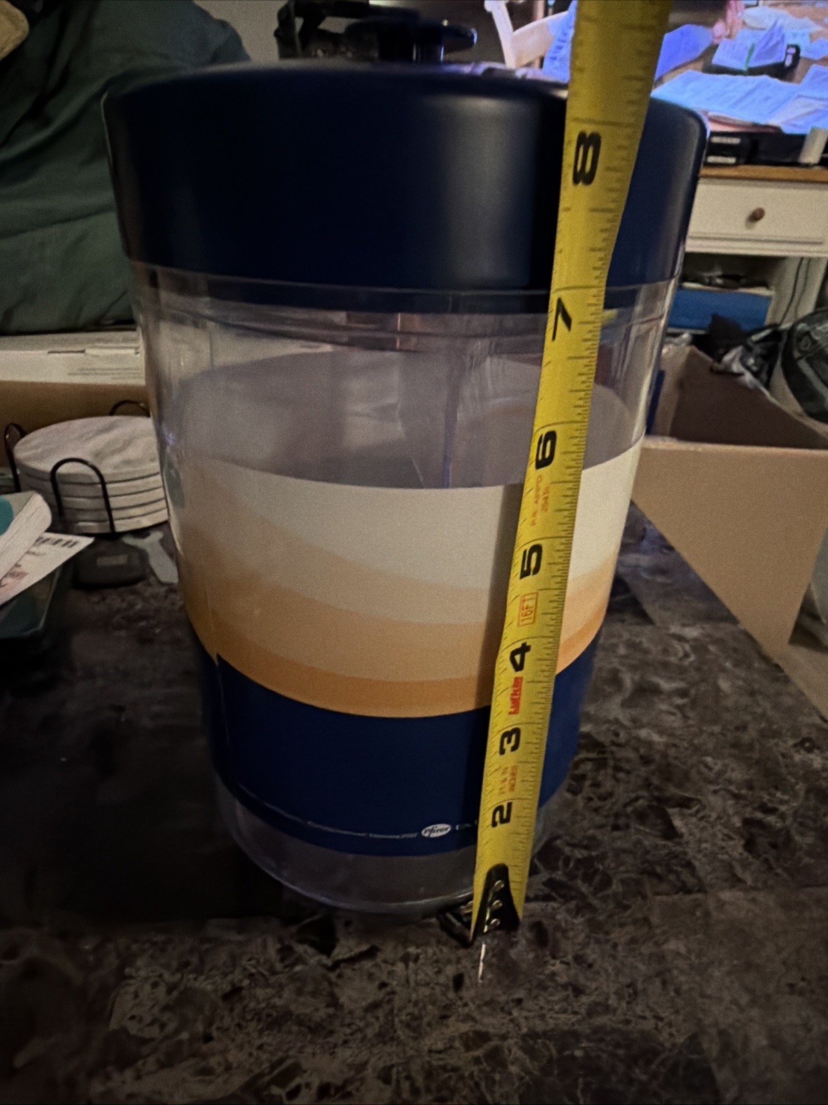 Pfizer Pharmaceuticals Lyrica Cotton Ball Container Drug Rep Promo 2000s