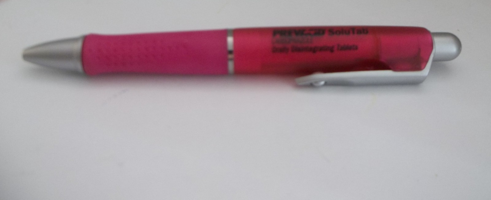 PREVACID Promotional Pen Plastic Medium Weight w/Rubberized Grip