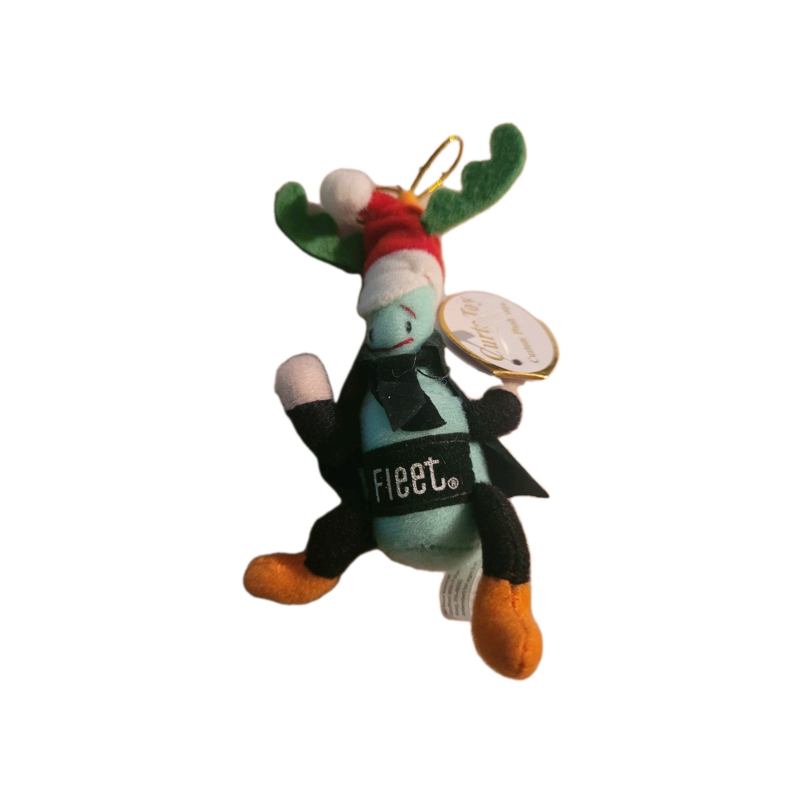 Fleet Eneman Ornament Plush Pharmaceutical Advertisement 4″ Tall New Tag