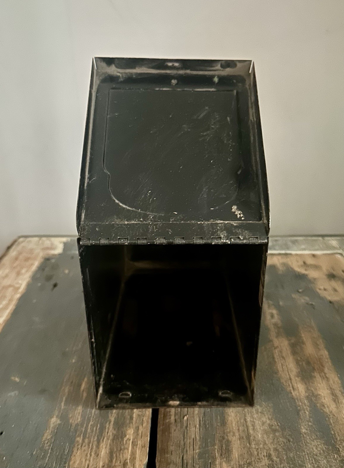 Vintage Prescription Record Metal File Box Great Industrial Decor