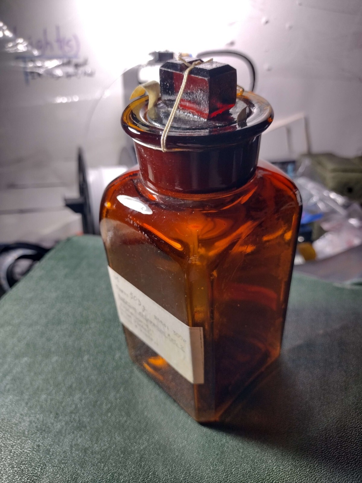 Antique European Military Laboratory Apothecary Medical Bottles (Set of 8)