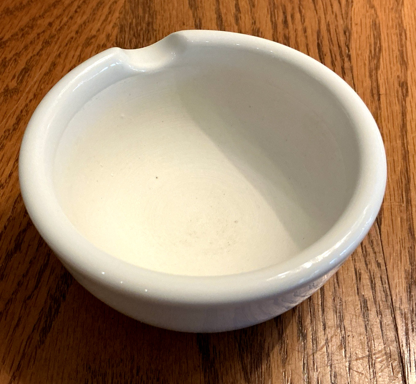 Vtg Haldenwanger Berlin Germany Mortar & Pestle White Porcelain Scientific 55-2
