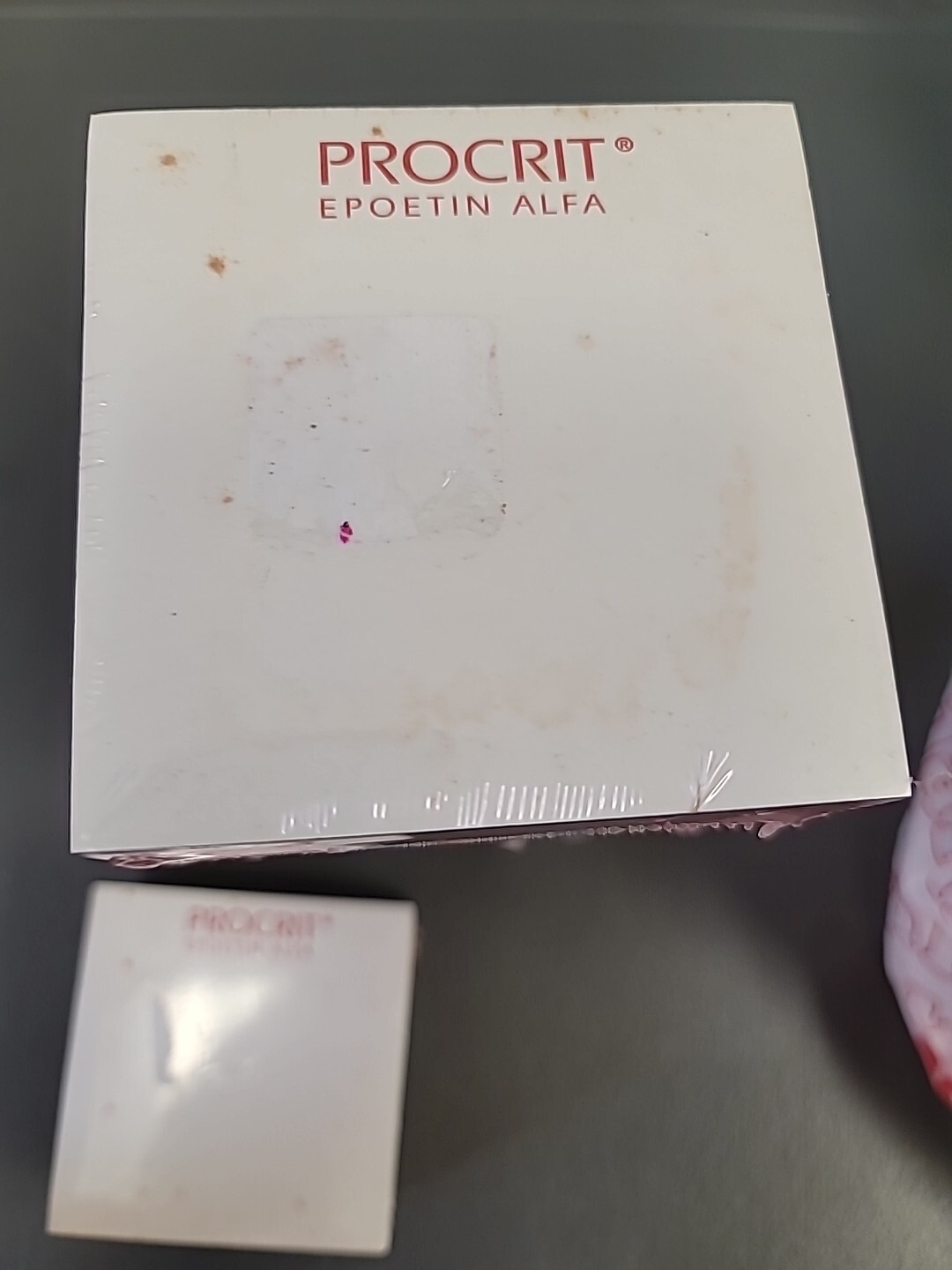 6 Pharmaceutical Drug Rep Note Pads Cube Procrit Epoetin Alfa Factory Sealed NOS