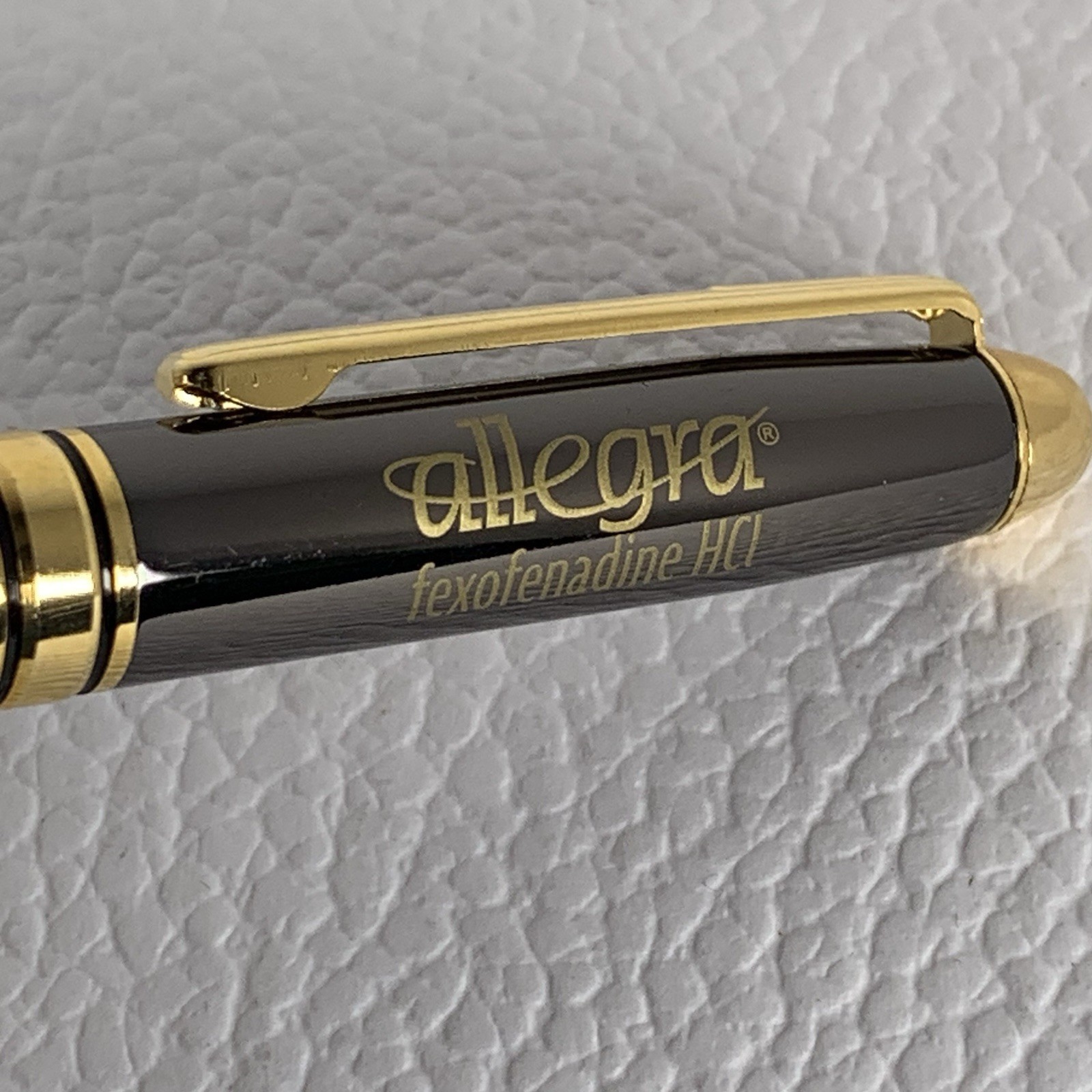 Allegra Twist Heavy Metal Pen Drug Rep Pharmaceutical Promo Original Owner Nice!