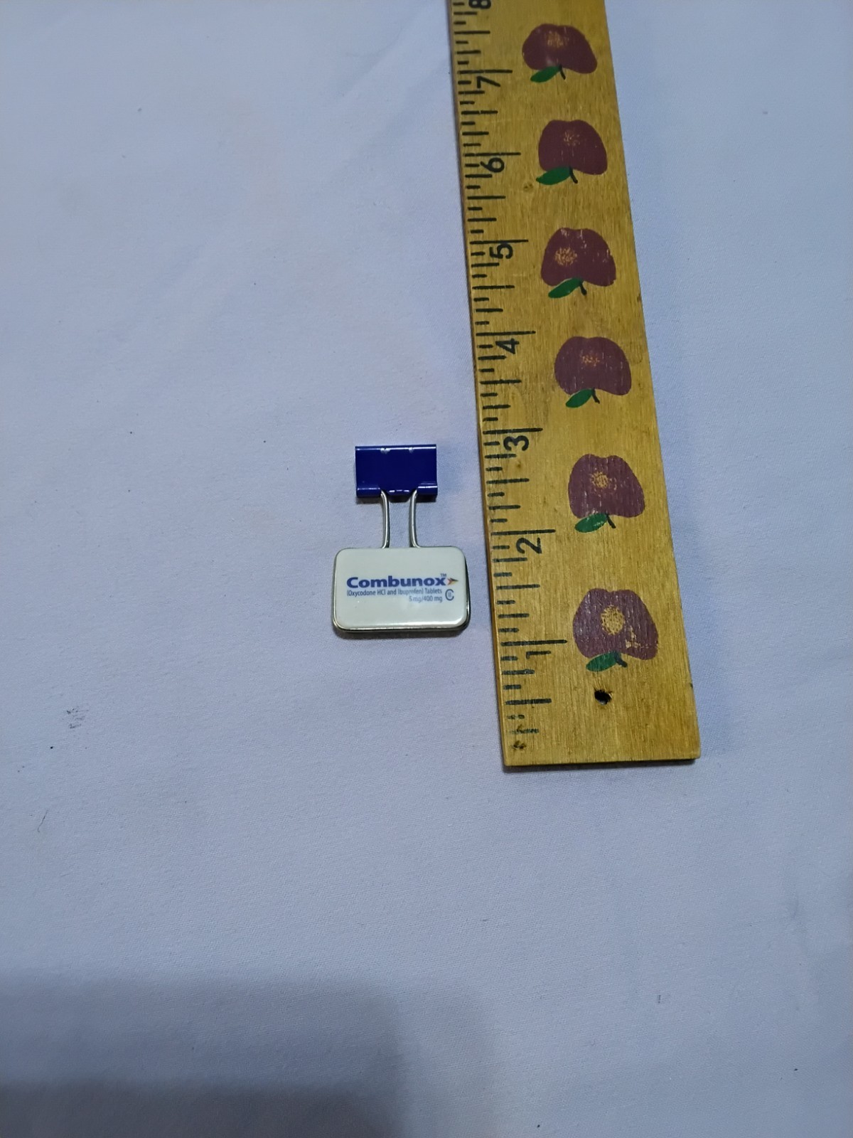 Combunox Pharmaceutical Promo Binder Clip Forest Labs Drug Rep Item
