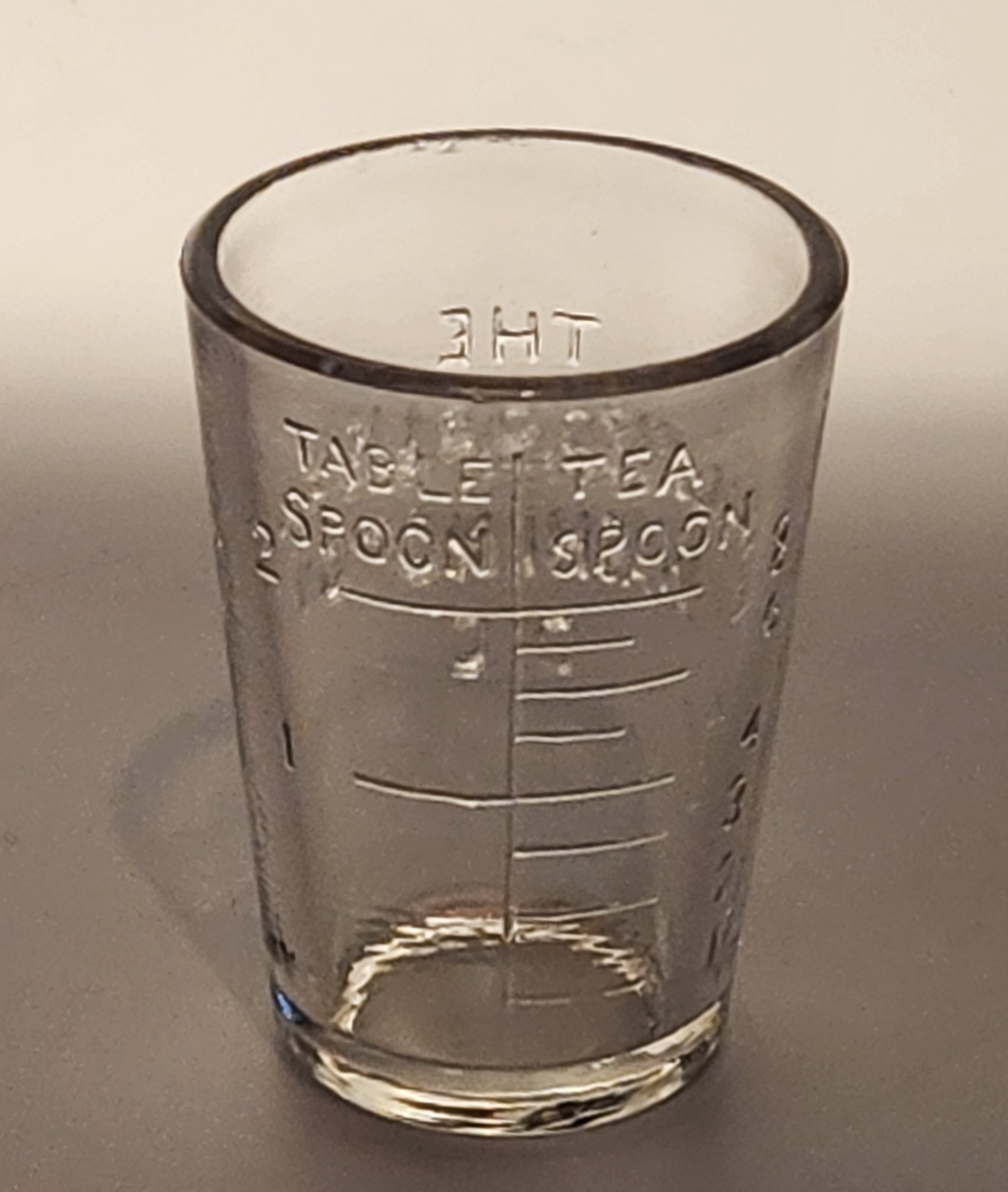 Alonzo O. Bliss Apothecary Dose Cup Washington D.C. Circa 1900 Nice As Pictured