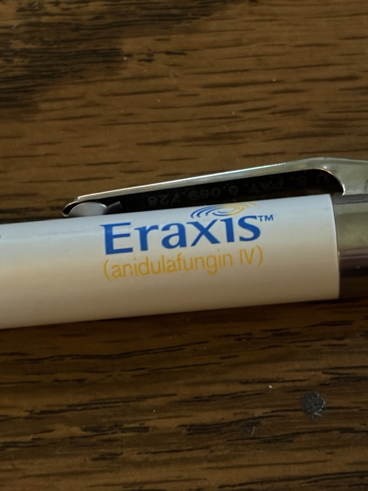 Vfend Zyvox Premium Metal PENLIGHT Drug Rep Pharmaceutical Promo Advertising