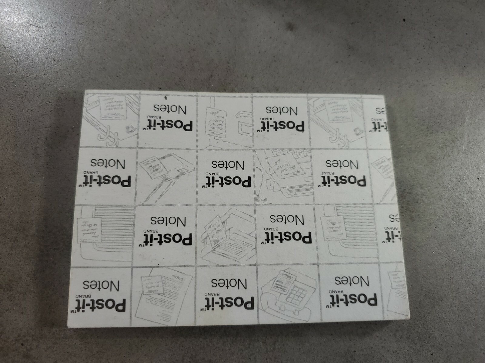 Scarce vintage 90s Adalat CC Drug Rep Doctor Office Post-it Notepad