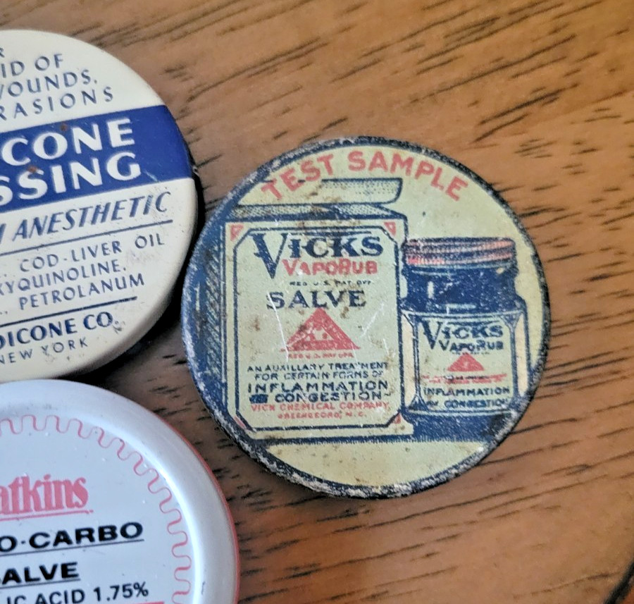 Vintage Pharmacy/medicine salves & ointments Lot of 7