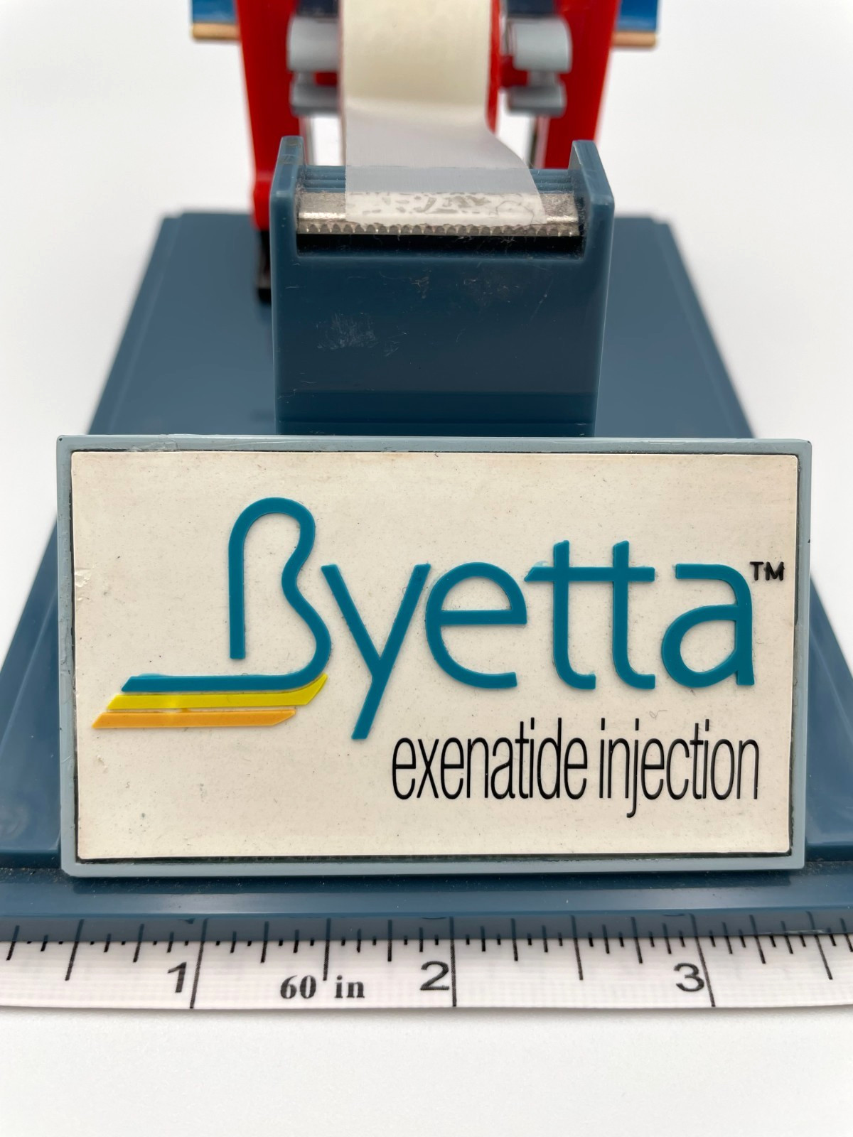 Byetta TAPE Dispenser Pharmaceutical Drug Rep Collectible Memorabilia