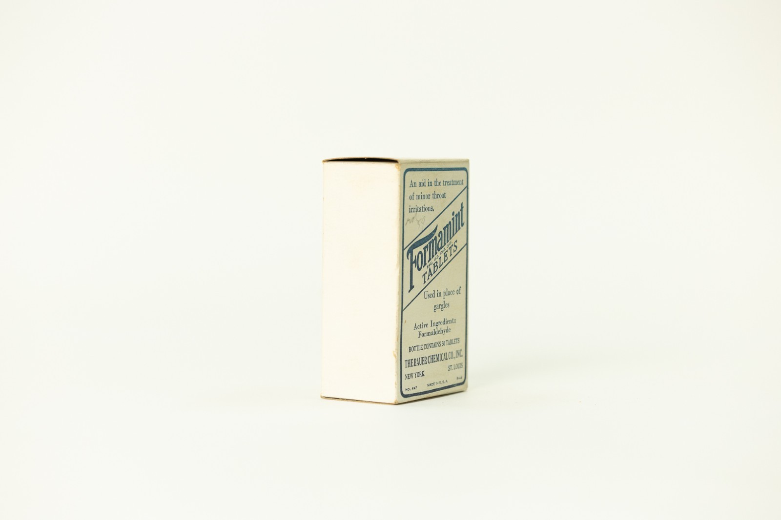 Vintage Formamint Tablets – Minor Throat Relief – Bauer Chemical Co., Early 1900