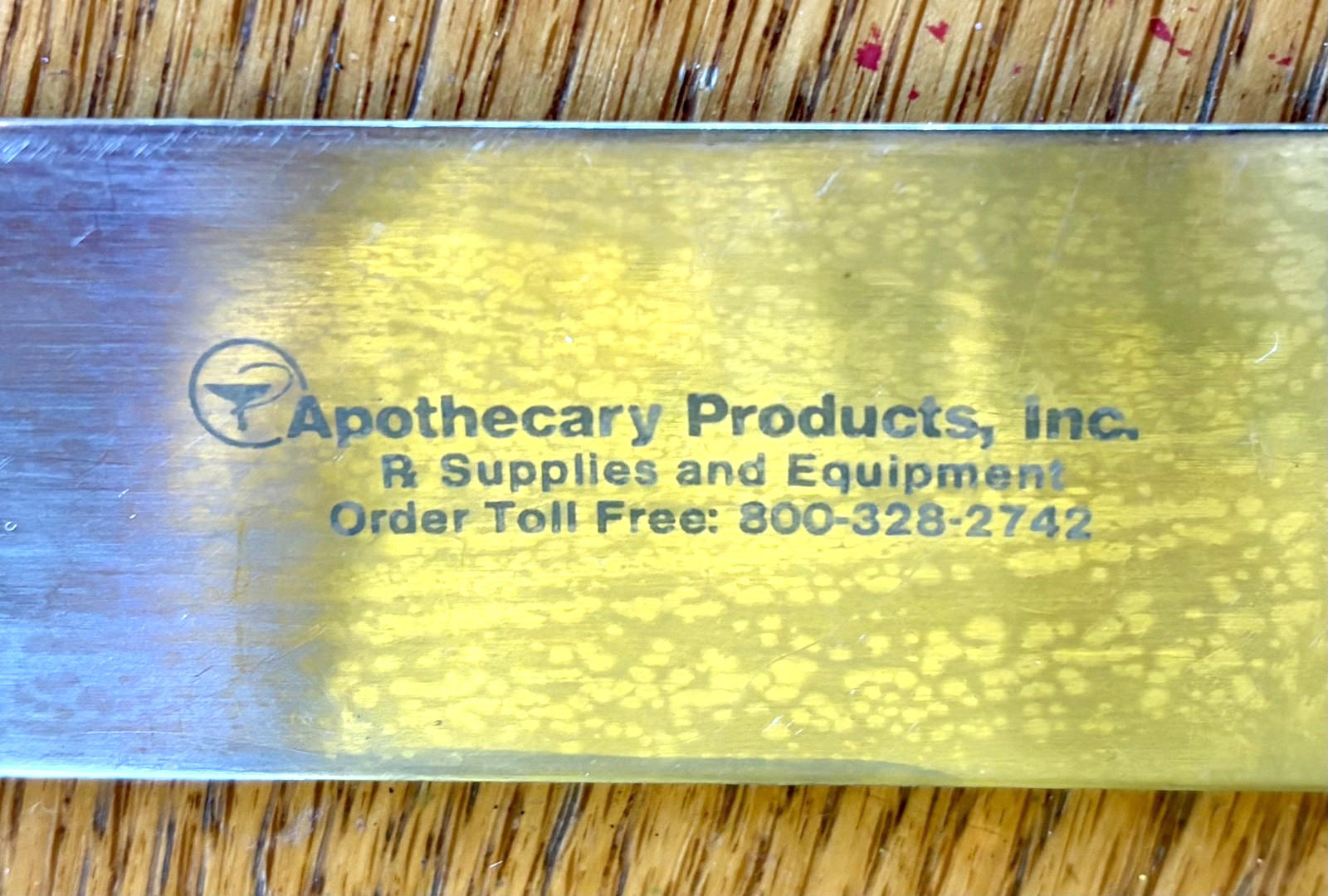 Large Vintage Apothecary Pharmacist Pharmacy Medical Compounding Spatula Knife