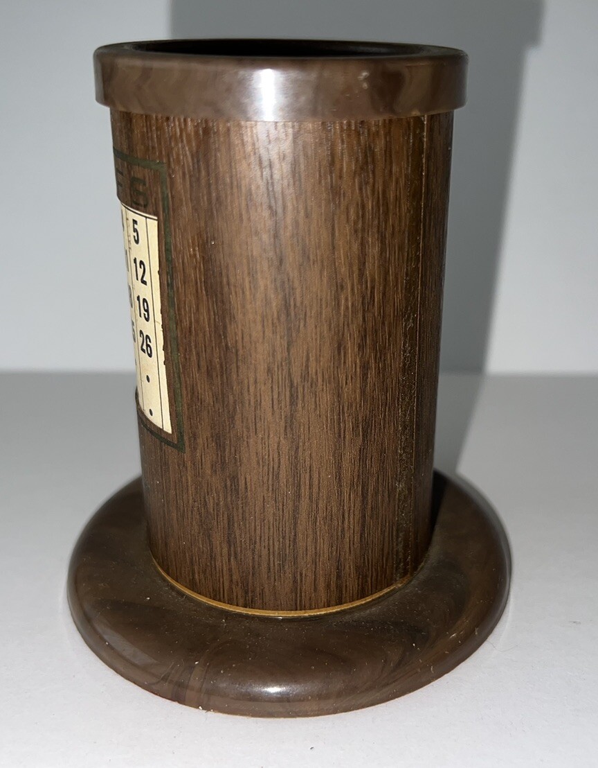 Vintage Talwin Pentazocine Discontinued Drug Advertising Calendar Pencil Holder