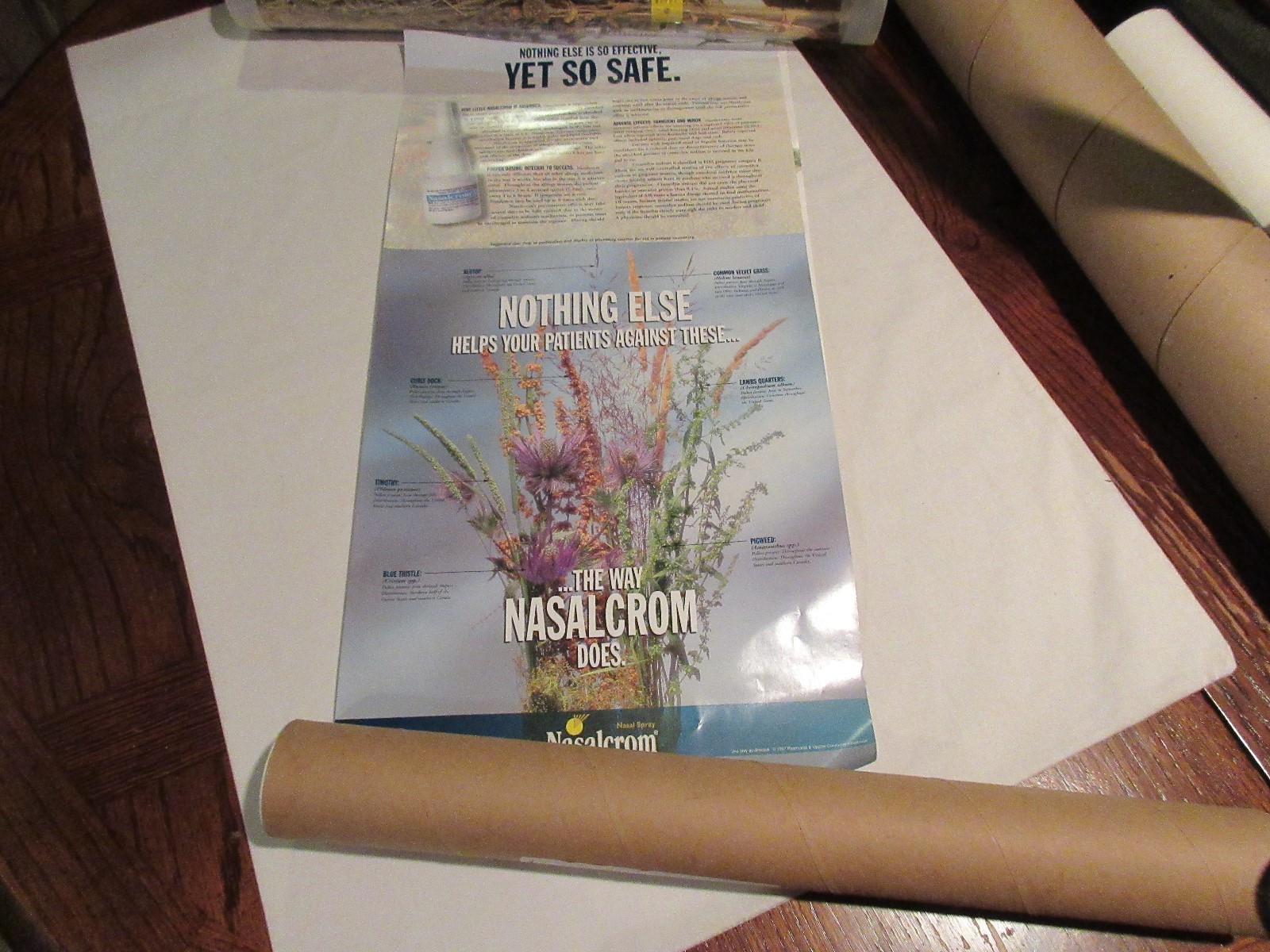 Nasalcrom , 1997 , Pharmacia & Upjohn , Unique Pharmaceutical Advertising Promo
