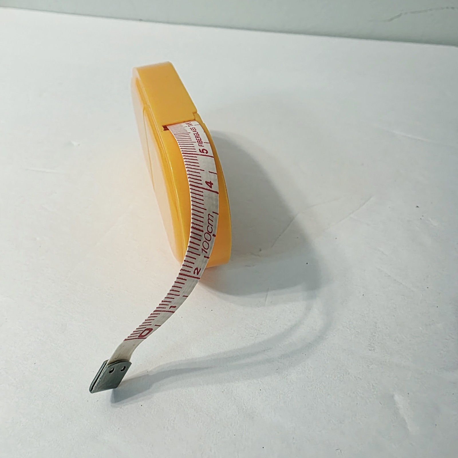 Vtg Pharmaceutical Drug Rep Collectible NALFON Orange Tape Measure