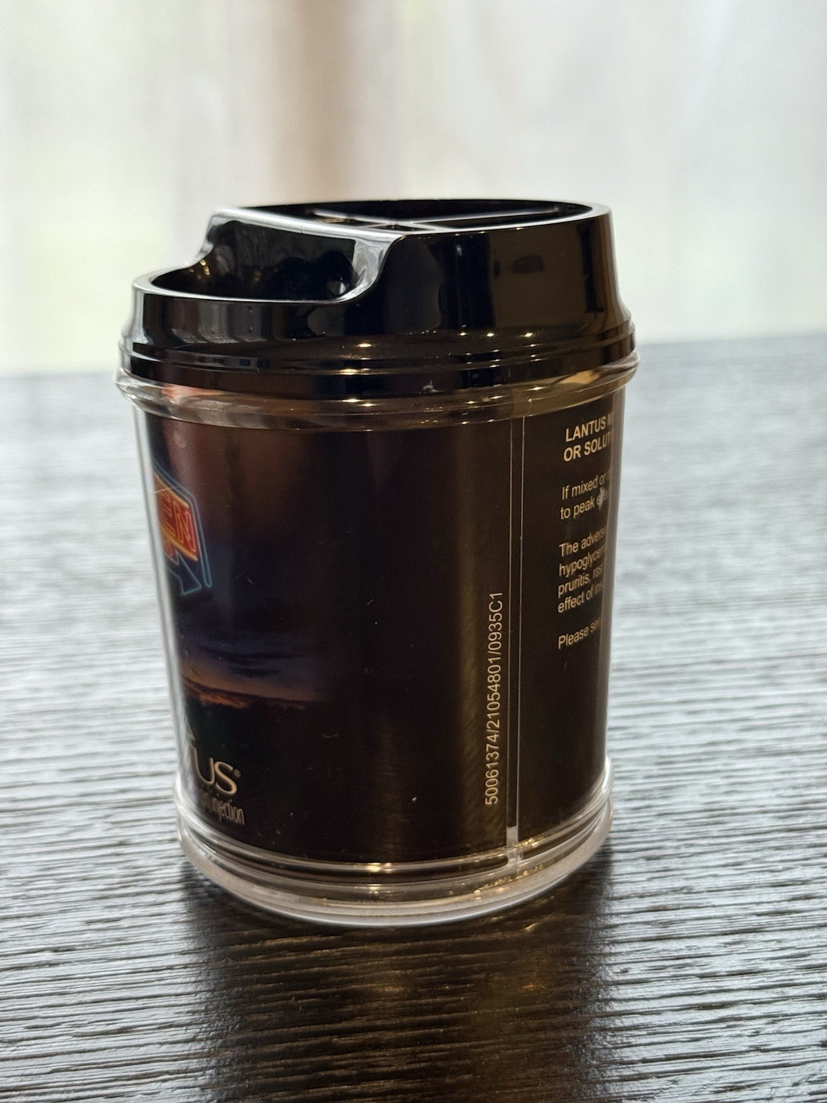 Lantus Pharmaceutical Rep Pencil Pen Holder Office Supply Open 24 Hours