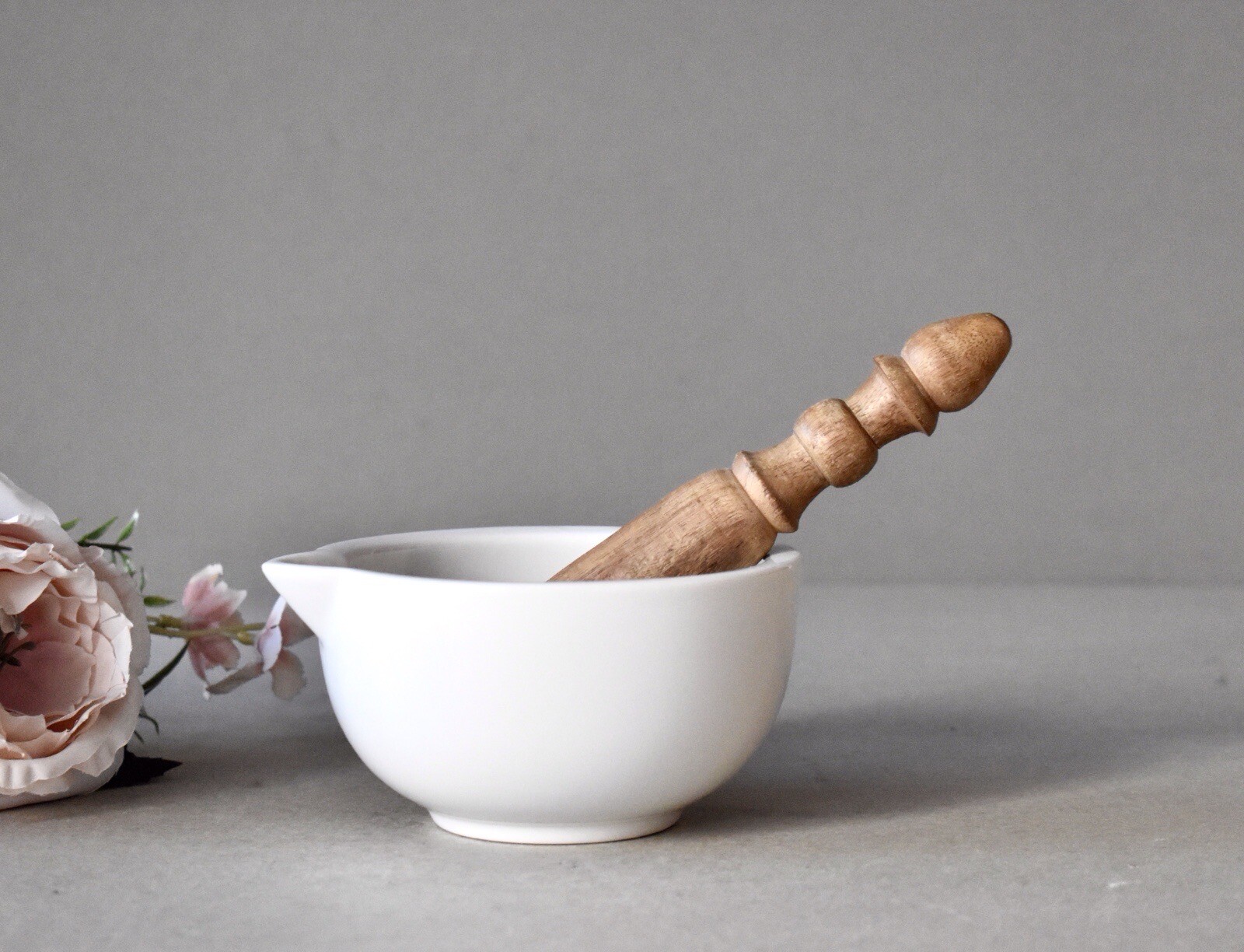Vintage Porcelain Pharmacy Mortar Retro Mortar Pharmacy Porcelain