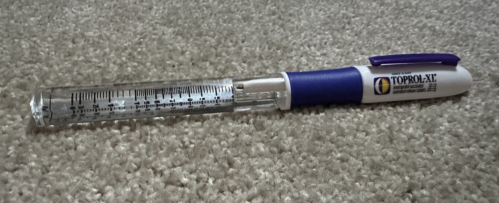 TOPROL-XL Pharmaceutical Drug Rep Pen W/ Light Advertising Collectible