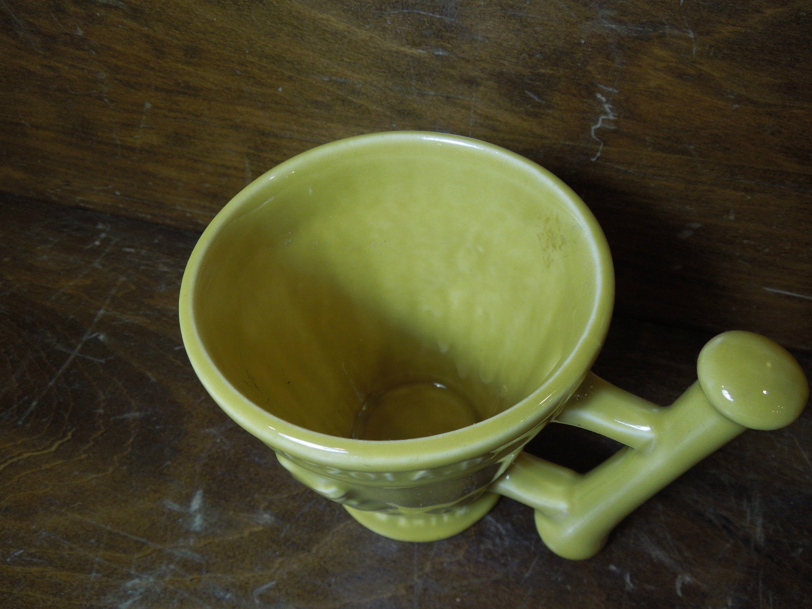 Vintage Ceramic Mortar Schering Coricidin Galen 131-201 AD Secundum Artem