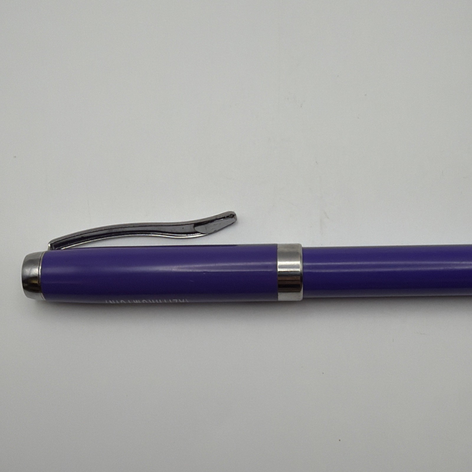 Rare Purple Zithormax Pharmaceutical Refillable Pen Collectable – Tested & Works