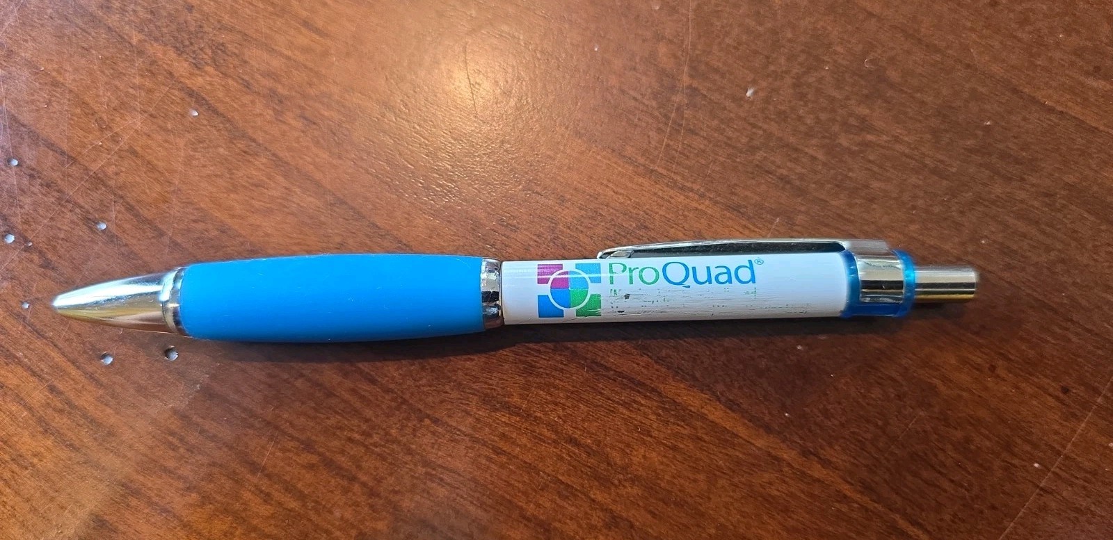 ProQuad Pen Pharmaceutical Drug Rep Promo Vintage WRITES!