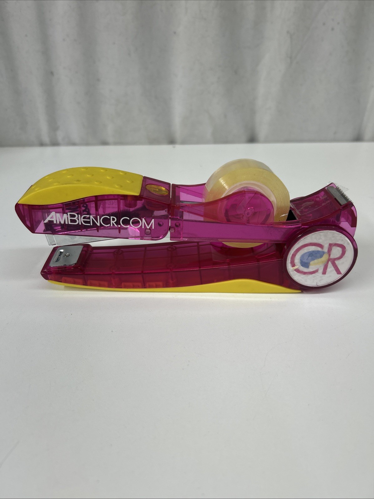 Ambien CR Pharmaceutical Drug Rep Collectible Stapler Tape Dispenser Tapeler