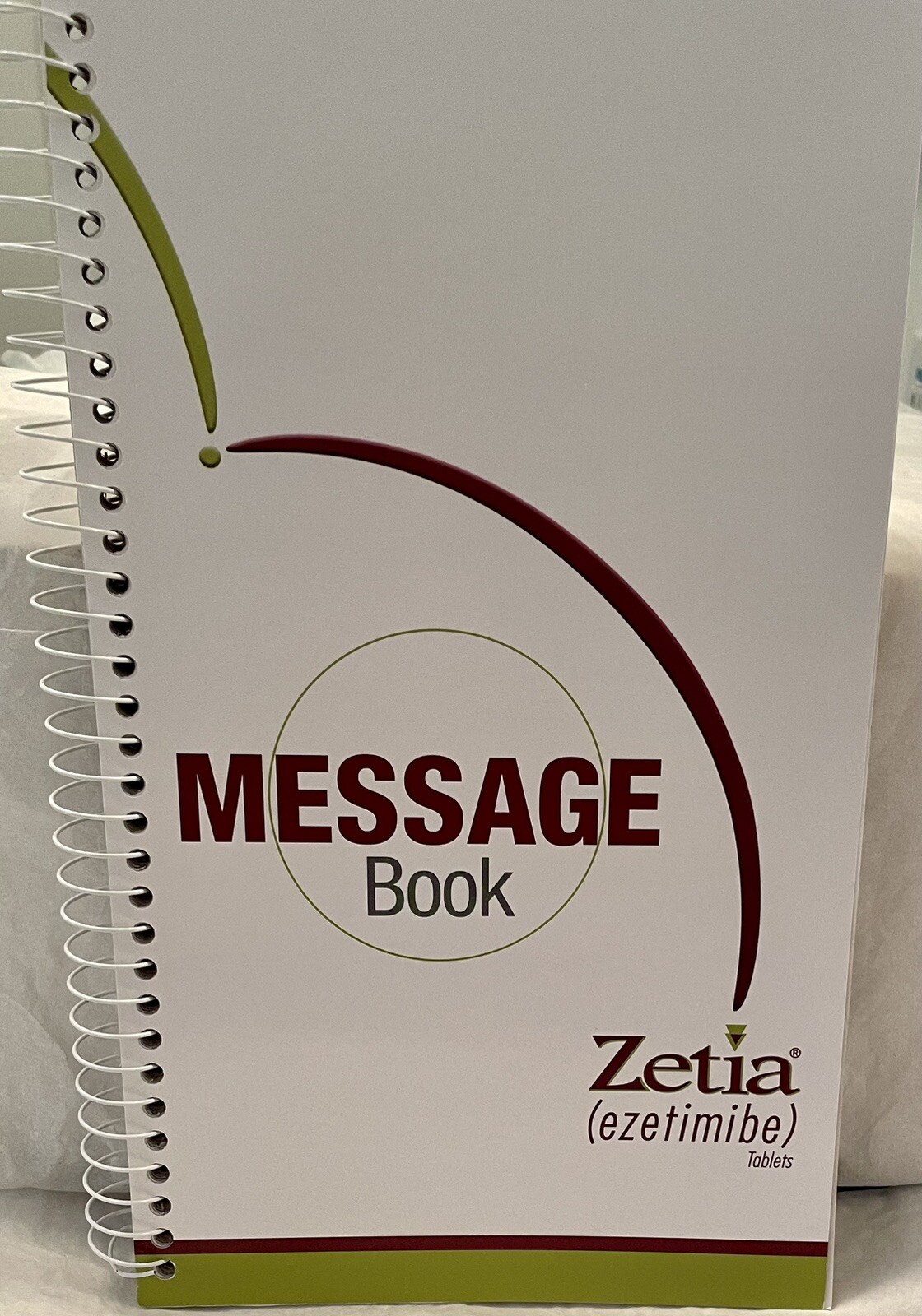 MERCK ZETIA Medi-Message Book DRUG REP LOGO Pharmaceutical Advertising NEW