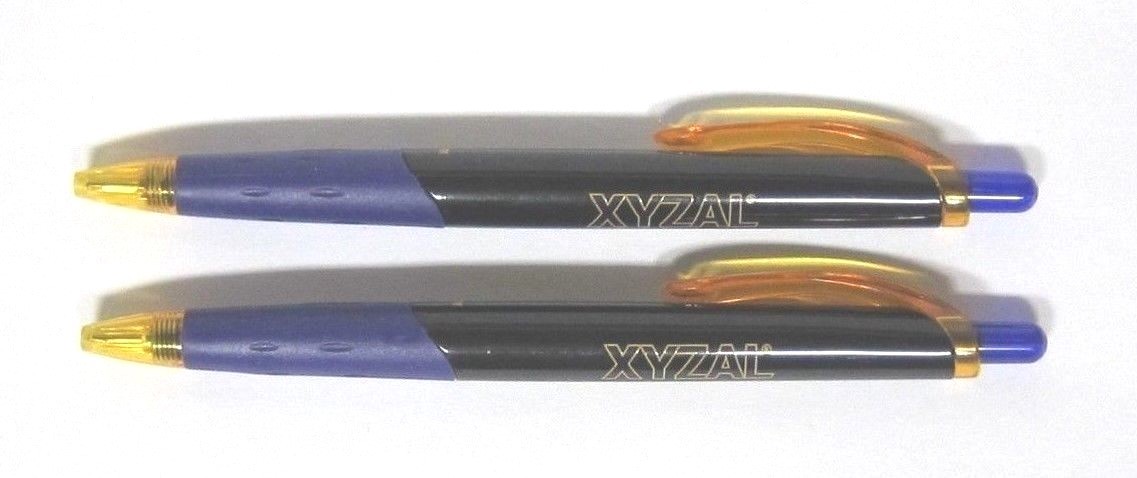 Drug Rep XYZAL Collectible Pens x 2 RARE