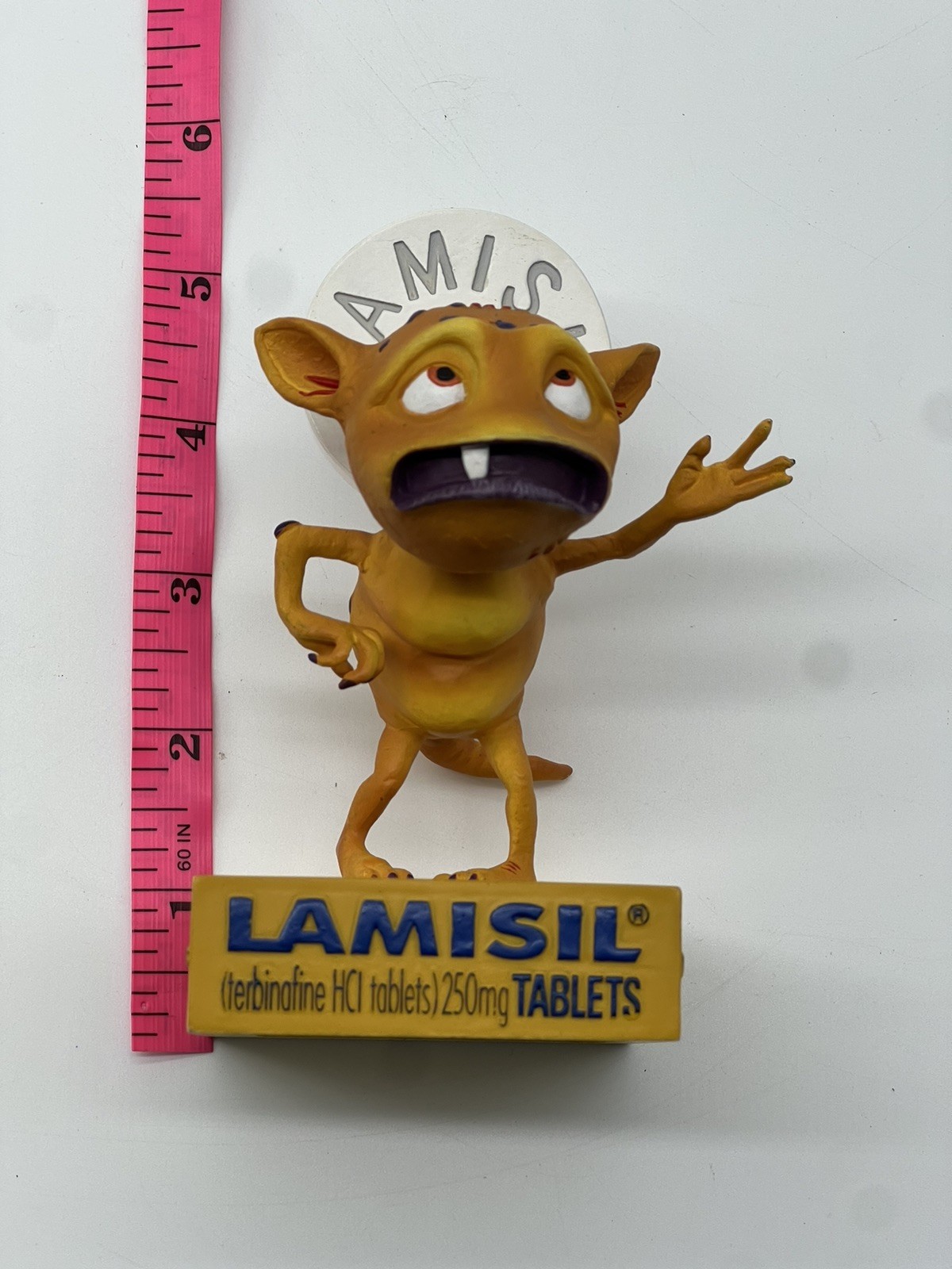 Lamisil Drug Rep Advertising Display Figure Pharmaceutical Promo Collectible