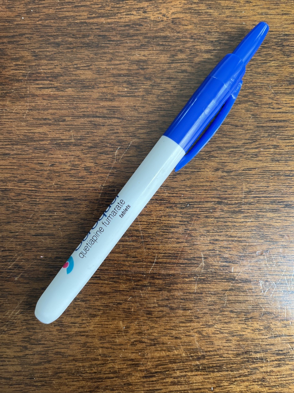 Drug Rep SEROQUEL Collectible Sharpie Permanent Marker Pharmaceutical Pen Works