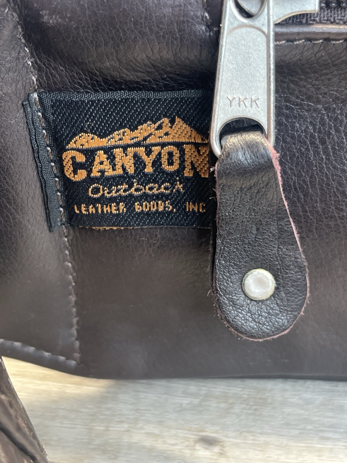 NAROPIN Leather Fanny Pack Drug Pharmaceutical Rep Promo Advertising Canyon