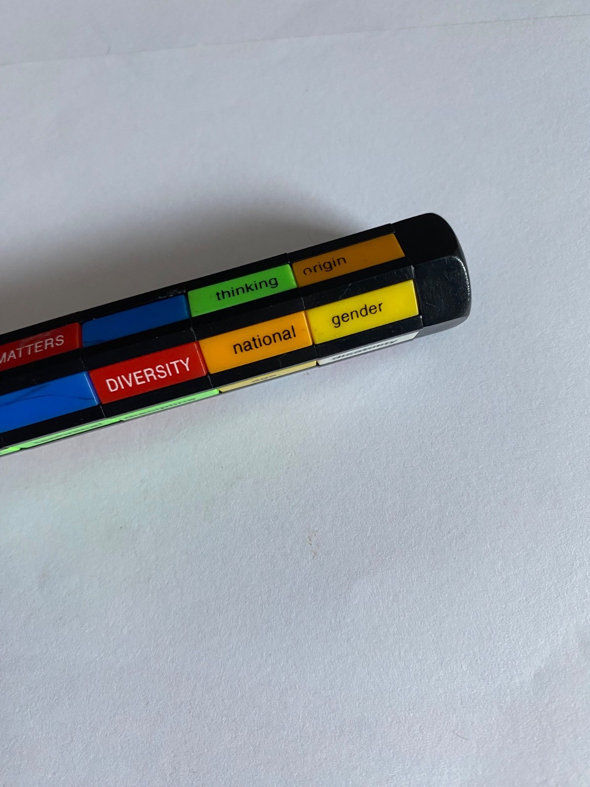 Vintage Multi Word / Color Base Pen