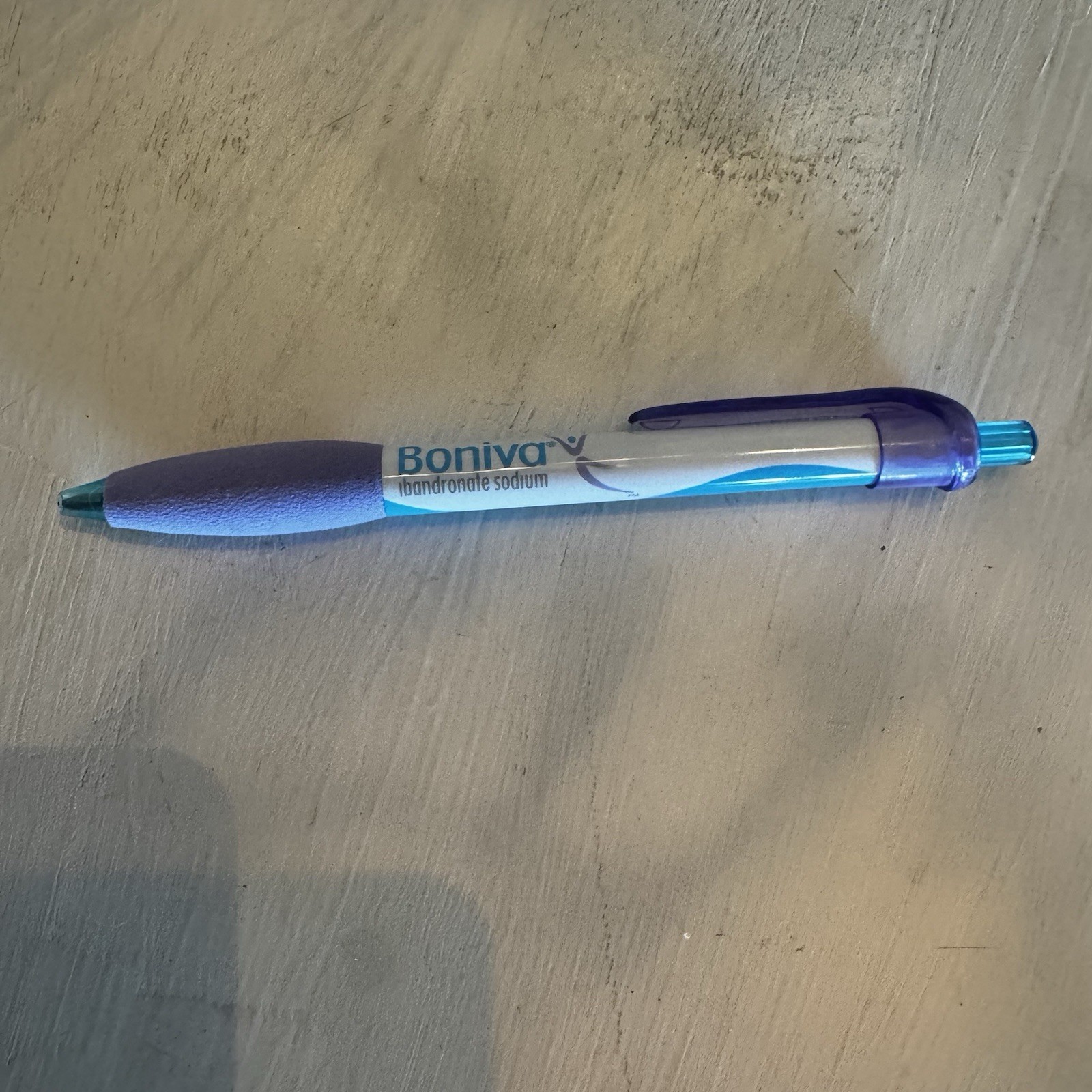 Vintage BONIVA Drug Rep Advertising Pharmaceuticals Collectable Pen Pharma