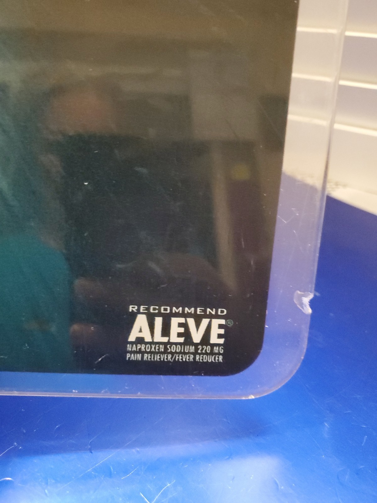 VTG 1995 Aleve Clipboard Procter Gamble Promo Medical Advertising Runner