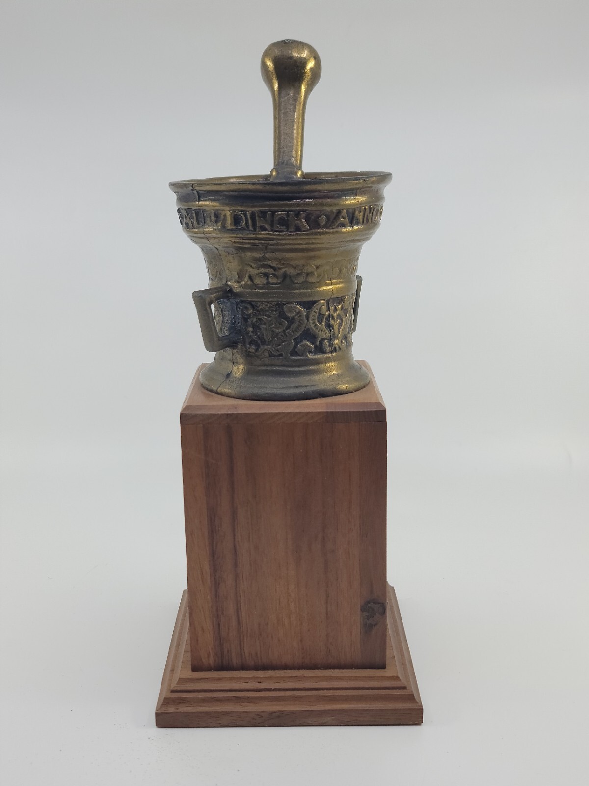1956 Rexall Drug Outstanding Achievement Award Trophy Pharmaceutical Antique